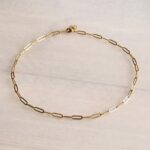 Edelstahlkette Halskette - Gold