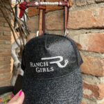 RANCHGIRLS CAP schwarz/glitzer