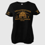 Yellowstone -Mädchen-T-Shirt für Kinder