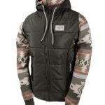 Ranch Girls Sweatshirt Pro Shield Jacket ´CAYLA´ aztec / khaki