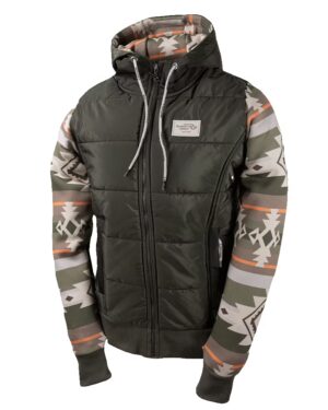 Ranch Girls Sweatshirt Pro Shield Jacket ´CAYLA´ aztec / khaki